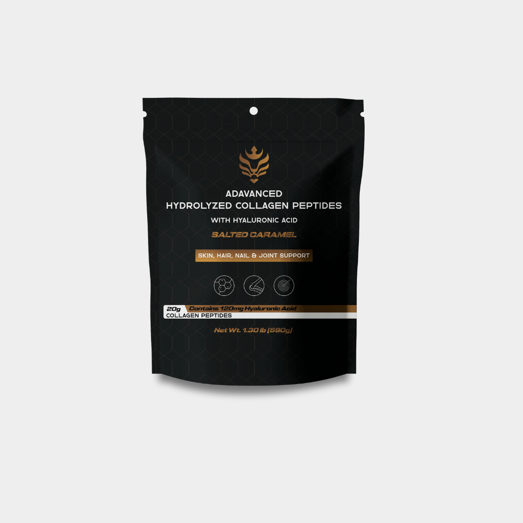 Advanced Hydrolyzed Collagen Peptides - Salted Caramel & Hyaluronic Acid